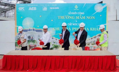 Dự án Khu nhà phố thương mại Gia Khải sẽ bàn giao nhà vào cuối năm 2025